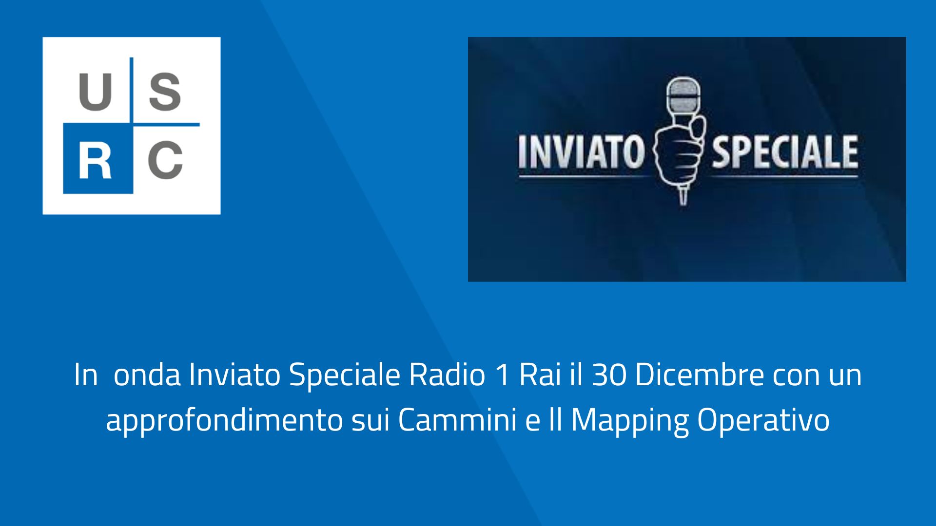 Inviato Speciale Radio Rai 1